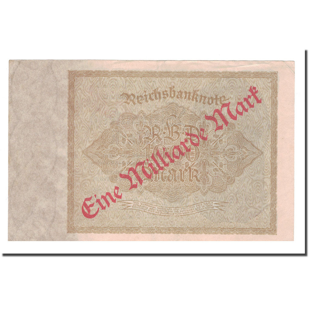 Banknote, Germany, 1 Milliarde Mark on 1000 Mark, 1922, 1922-12-15, KM:113a