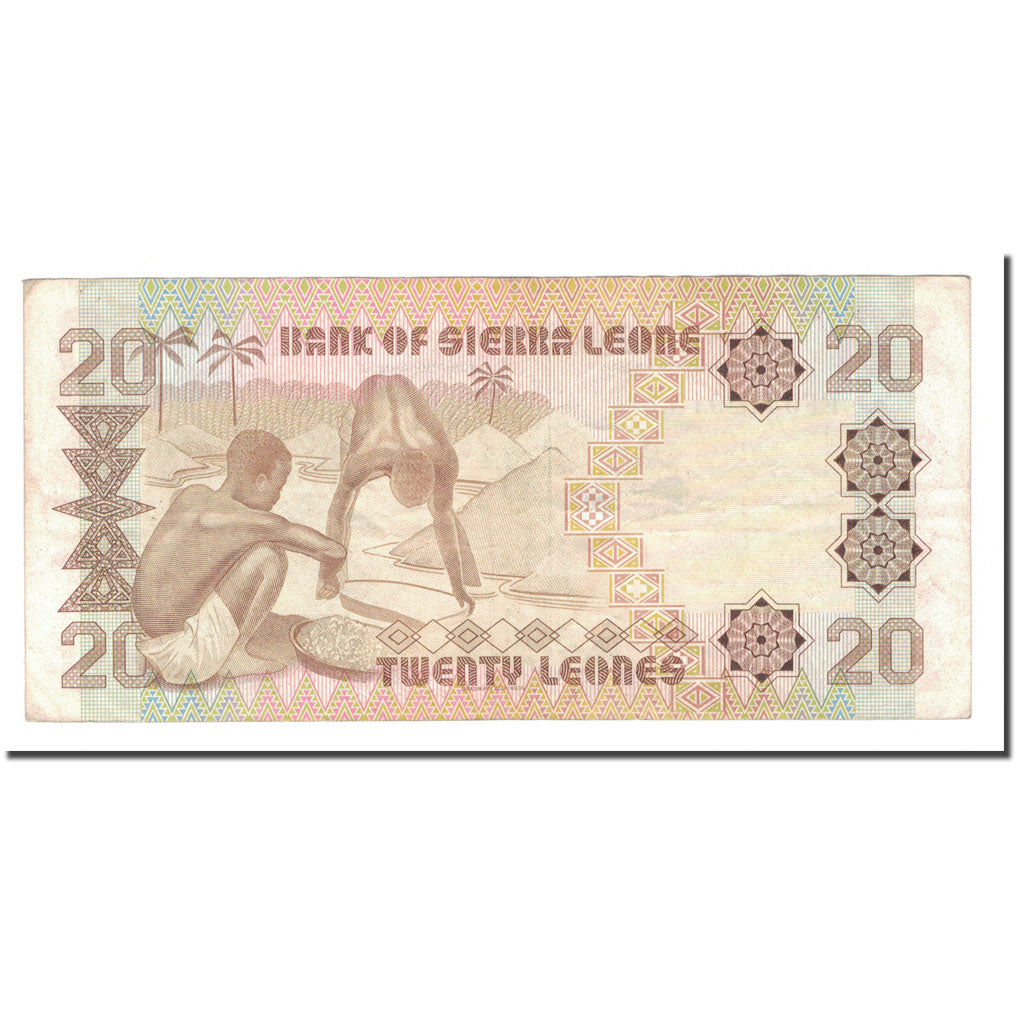 Banknote, Sierra Leone, 20 Leones, 1984, 1984-08-24, KM:14b, EF(40-45)