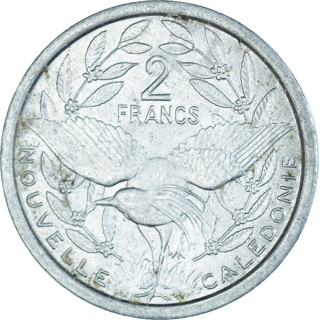 Monnaie, Nouvelle-Calédonie, 2 Francs, 1971