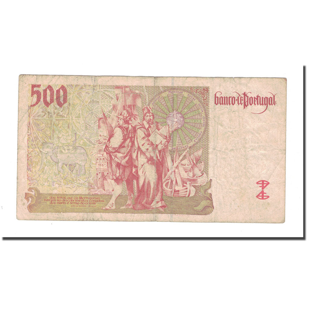 Banknote, Portugal, 500 Escudos, 1997, 1997-04-17, KM:187a, VG(8-10)