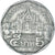 Coin, Thailand, 5 Baht, 2001