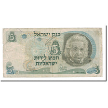Banknote, Israel, 5 Lirot, 1968, KM:34a, VF(20-25)