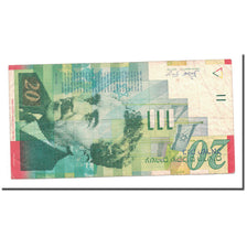 Banknote, Israel, 20 New Sheqalim, 1998, KM:59a, EF(40-45)