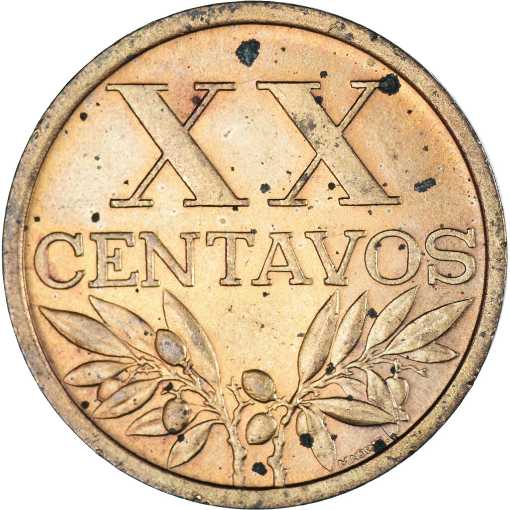 Munten, Portugal, 20 Centavos, 1963