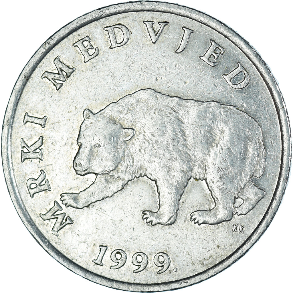Moeda, Croácia, 5 Kuna, 1999