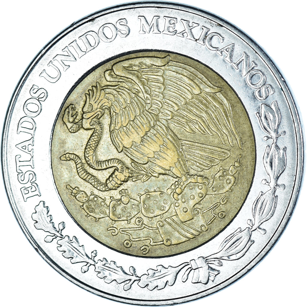 Moneda, México, 5 Pesos, 2004