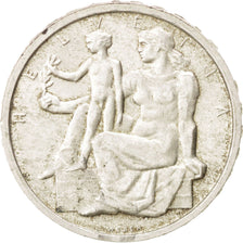 SWITZERLAND, 5 Francs, 1948, Bern, KM #48, AU(55-58), Silver, 31, 15.01
