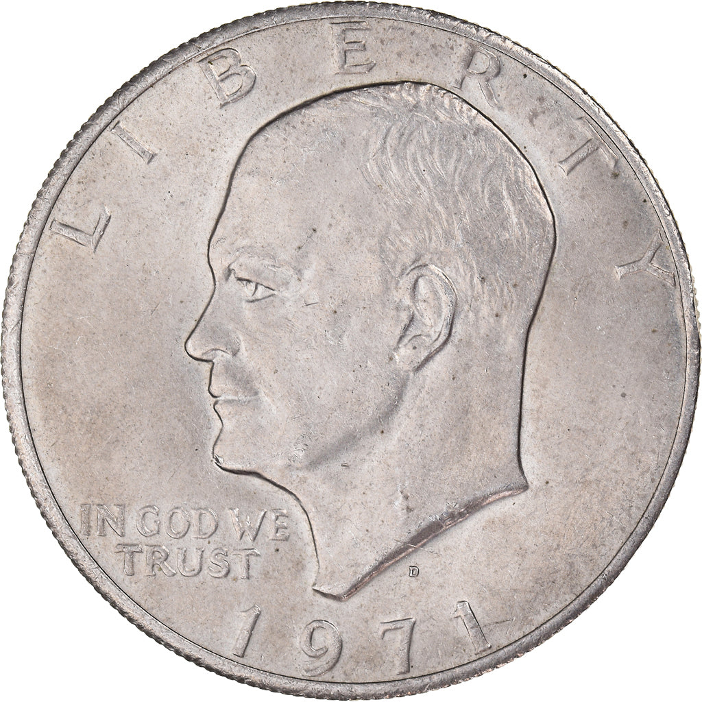 Coin, United States, Dollar, 1971