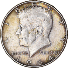 Moeda, Estados Unidos da América, Half Dollar, 1964