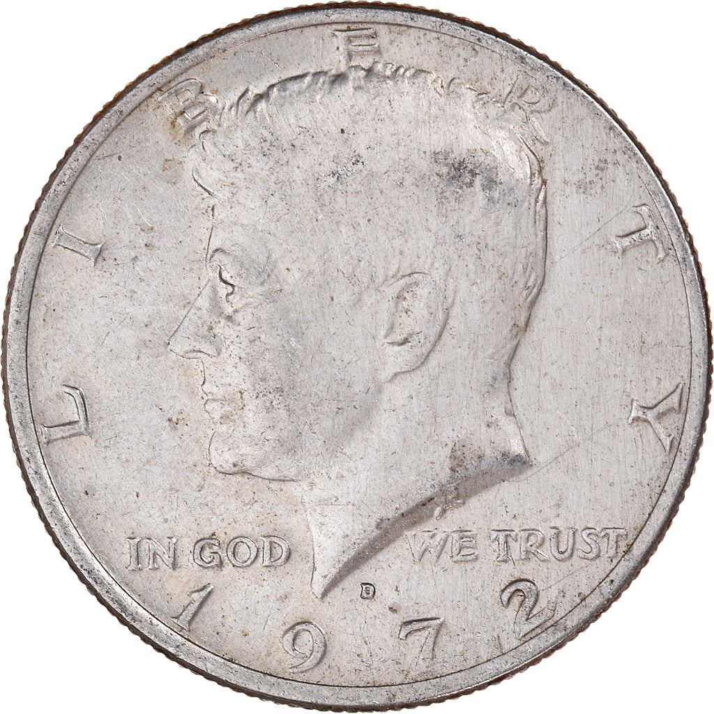 Münze, Vereinigte Staaten, Half Dollar, 1972