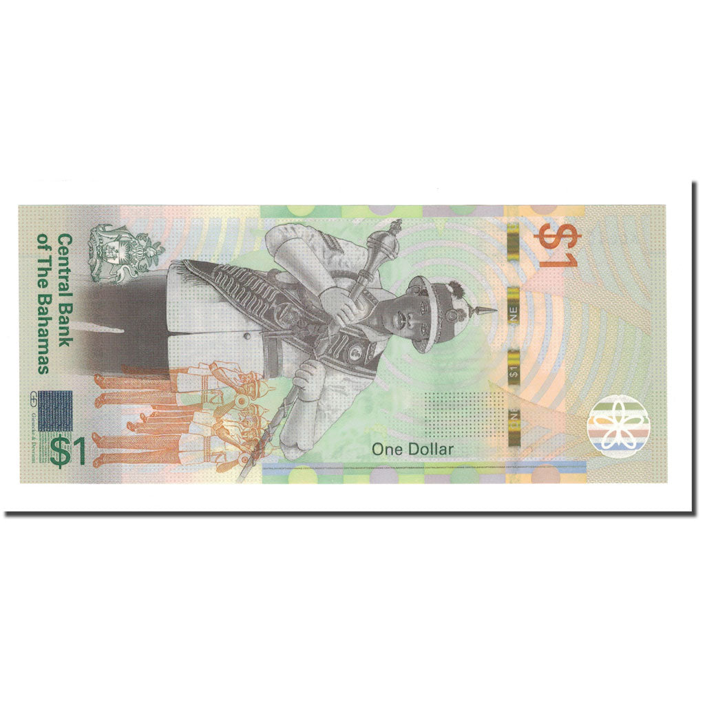 Banconote, Bahamas, 1 Dollar, 2017, FDS