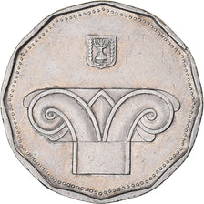 Coin, Israel, 5 New Sheqalim, 1990