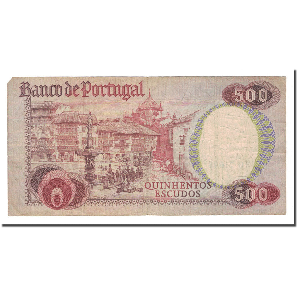 Banknote, Portugal, 500 Escudos, 1979, 1979-10-04, KM:177a, VF(30-35)