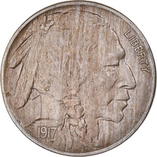 Moneda, Estados Unidos, 5 Cents, 1917