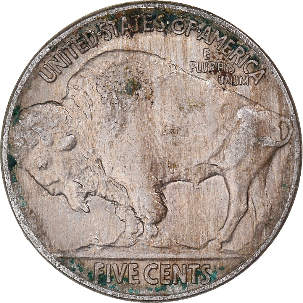 Moneda, Estados Unidos, 5 Cents, 1917