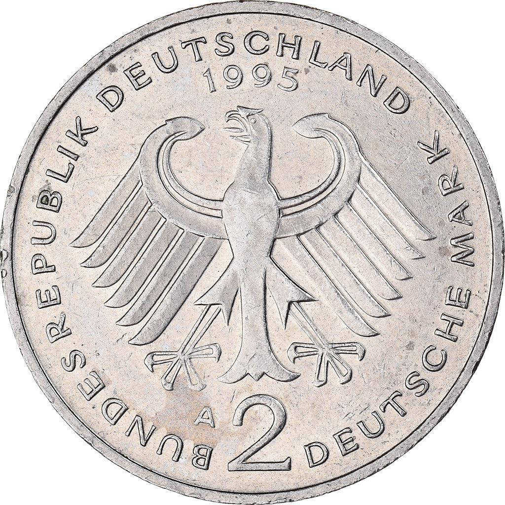 Coin, GERMANY - FEDERAL REPUBLIC, 2 Mark, 1995