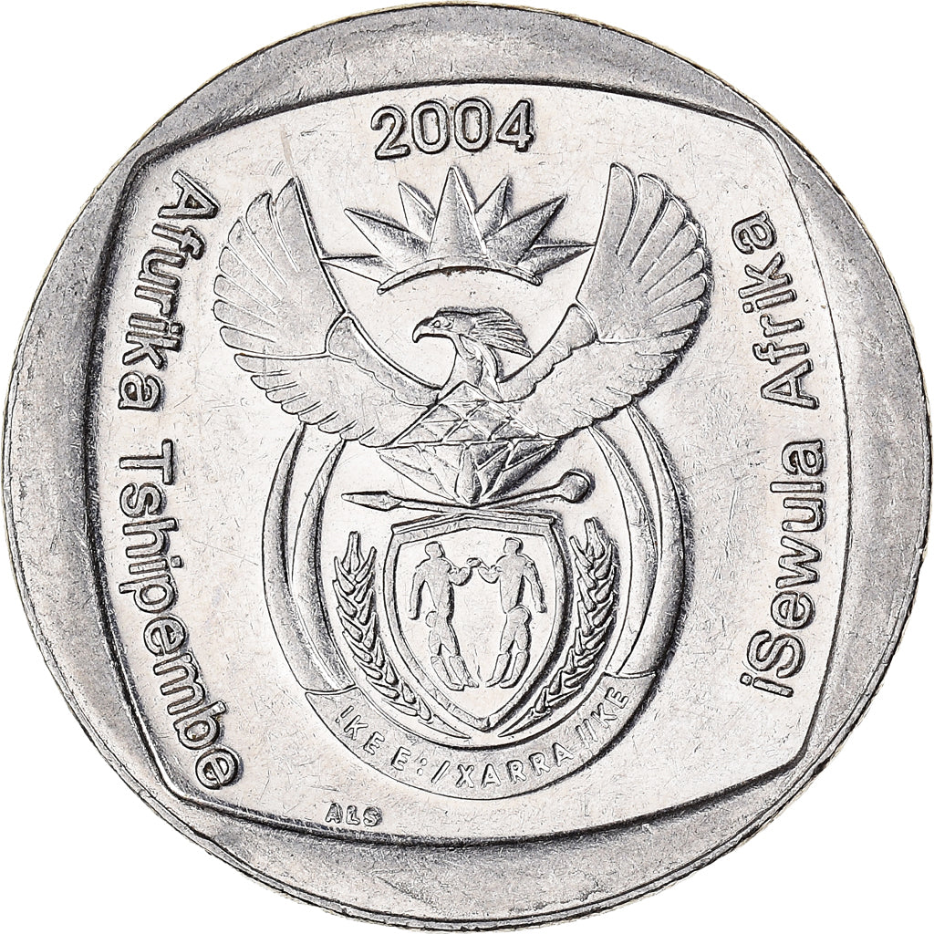 Moneta, Sudafrica, 2 Rand, 2004