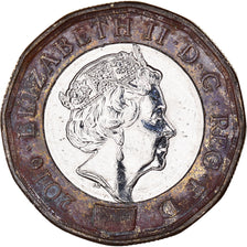 Münze, Großbritannien, Pound, 2016, S+, Bi-Metallic