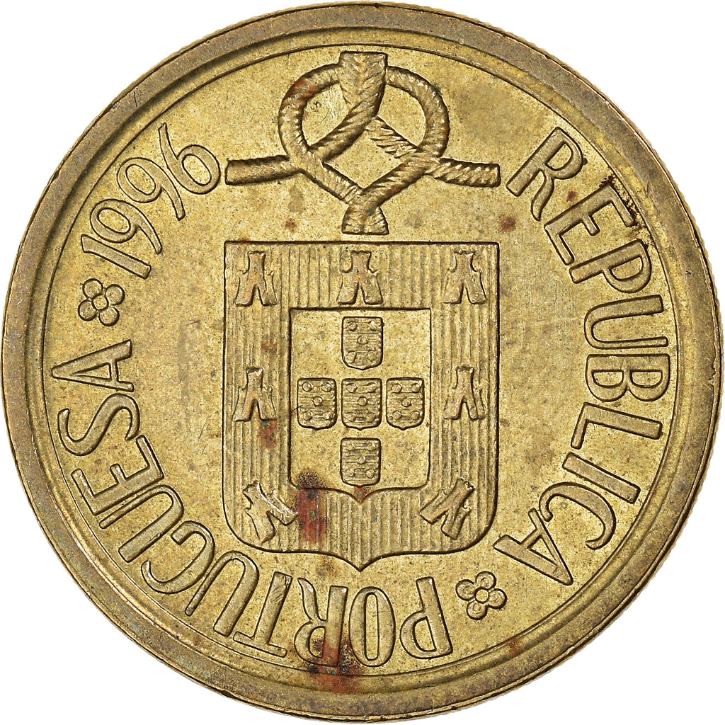 Moneta, Portogallo, 10 Escudos, 1996