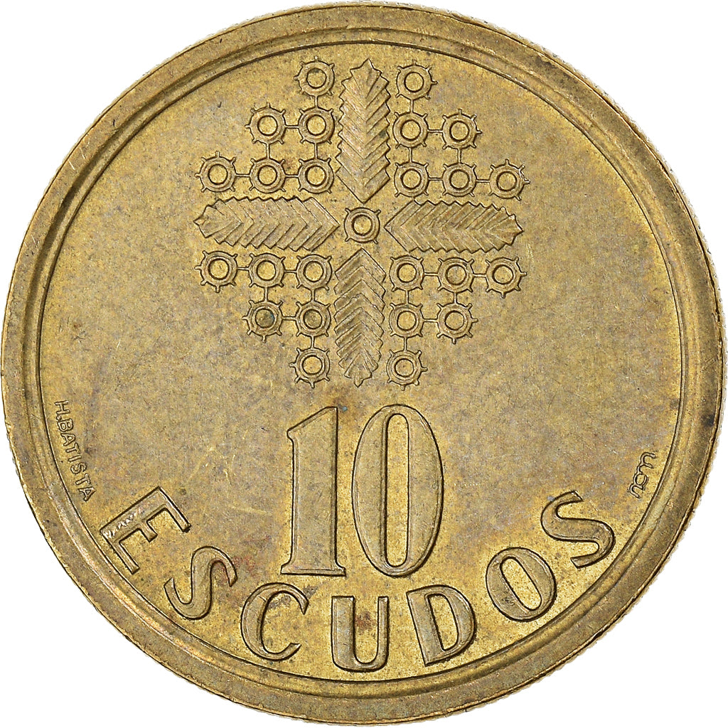 Moneta, Portogallo, 10 Escudos, 1996
