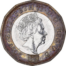 Monnaie, Grande-Bretagne, Pound, 2016