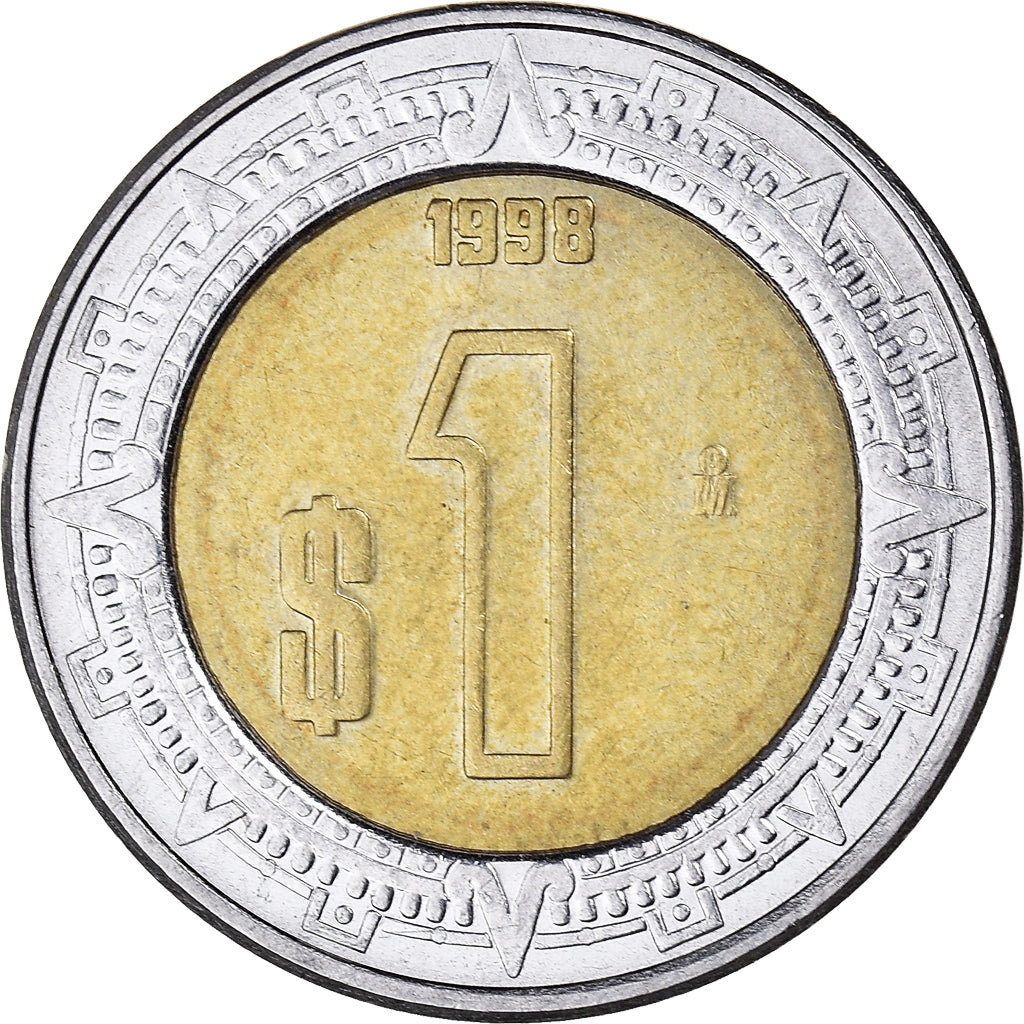 Monnaie, Mexique, Peso, 1998