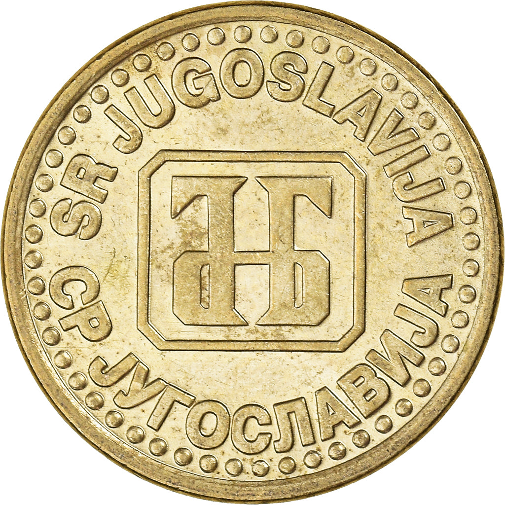 Moneda, Yugoslavia, 50 Para, 1995