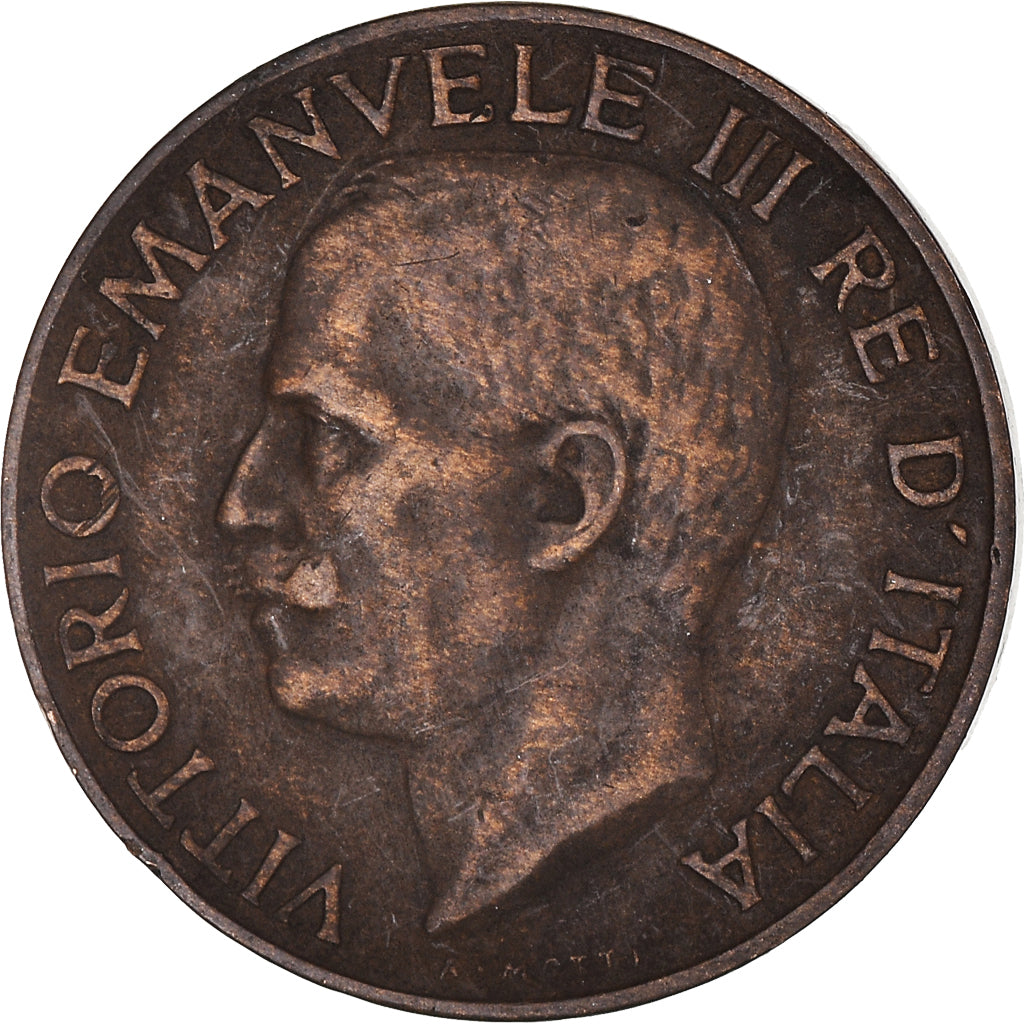 Moeda, Itália, 5 Centesimi, 1931