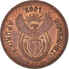 Coin, South Africa, 2 Cents, 2001