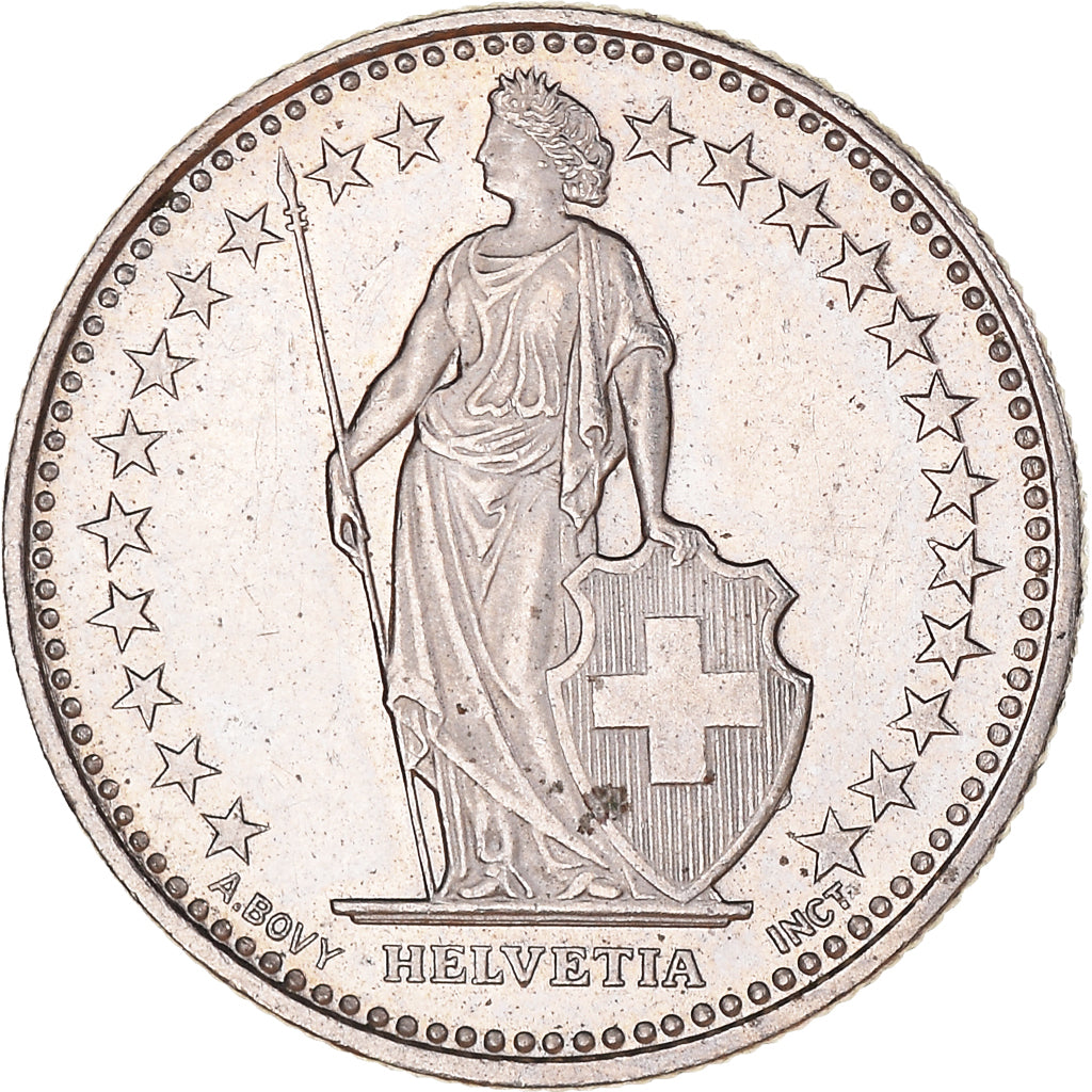Moneta, Szwajcaria, 1/2 Franc, 2008