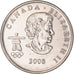 Coin, Canada, 25 Cents, 2008