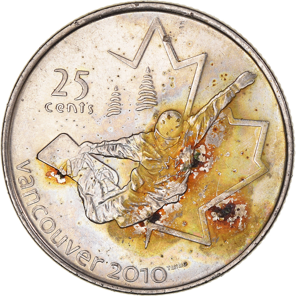 Coin, Canada, 25 Cents, 2008