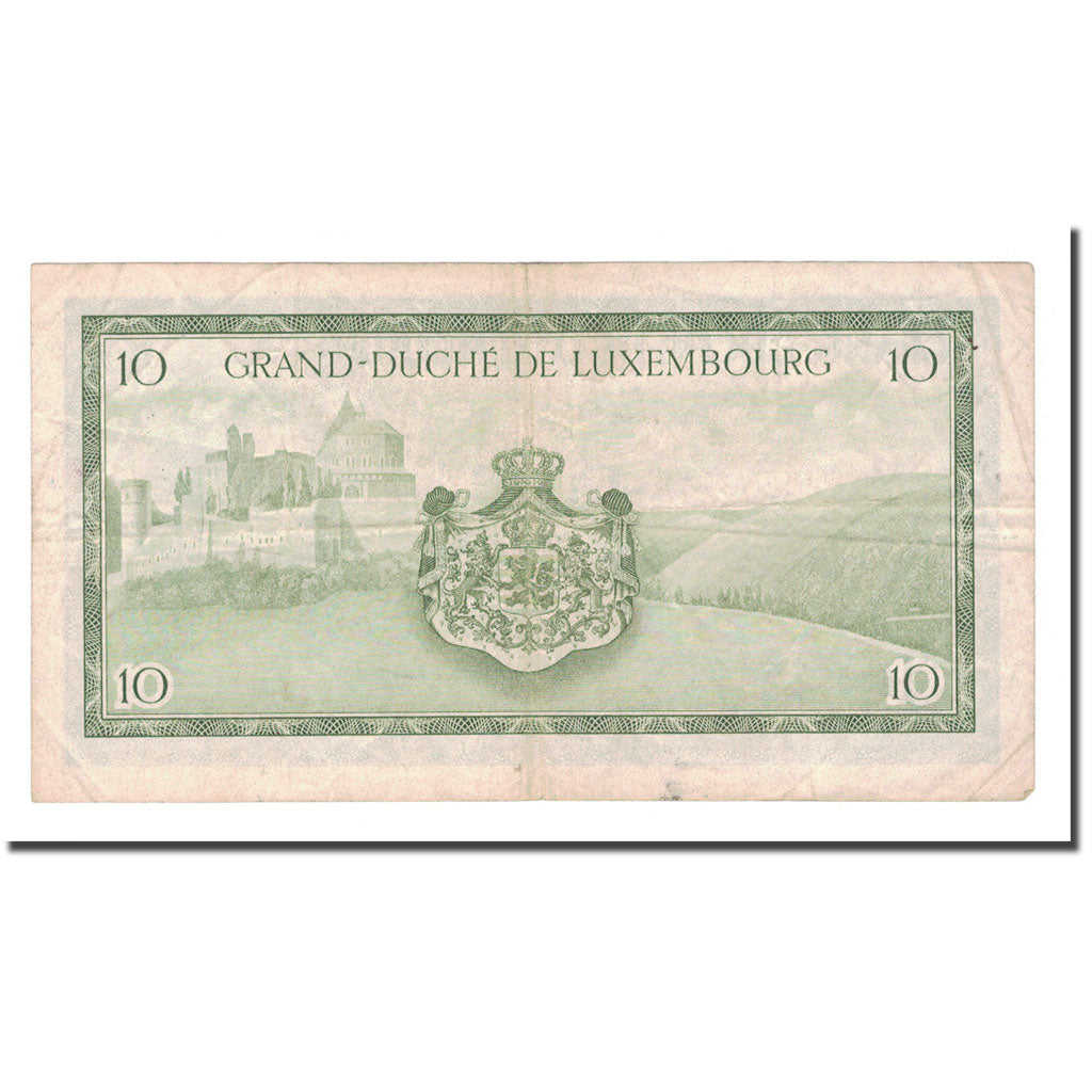 Banknote, Luxembourg, 10 Francs, KM:48a, VF(20-25)