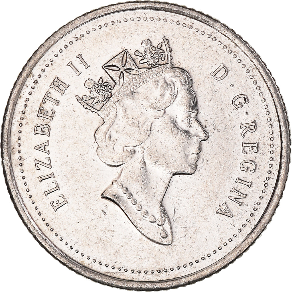 Monnaie, Canada, 10 Cents, 1996