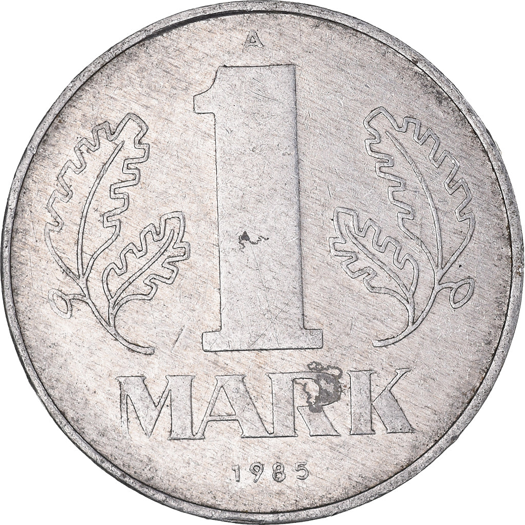 Moeda, ALEMANHA - REPÚBLICA DEMOCRÁTICA, Mark, 1985