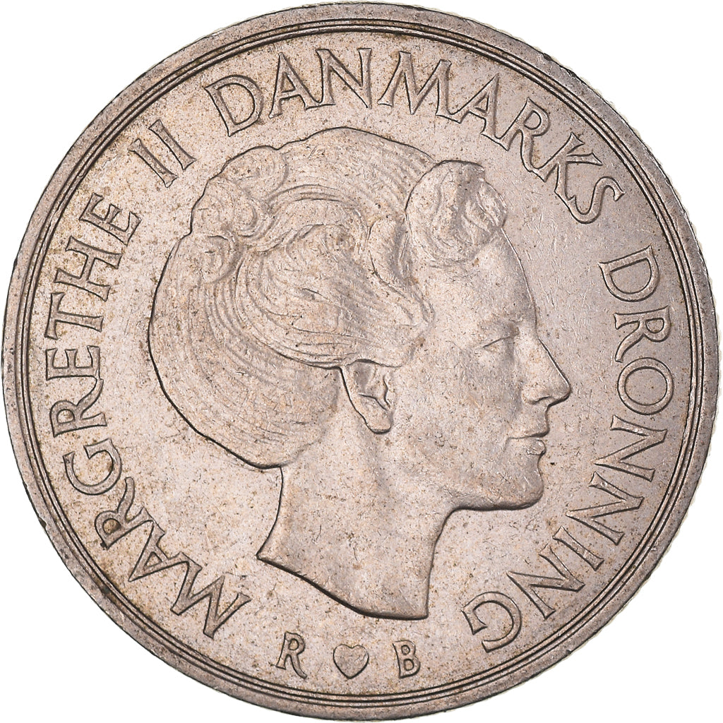 Munten, Denemarken, Krone, 1984