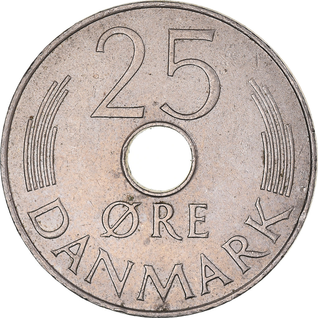Monnaie, Danemark, 25 Öre, 1979