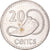 Coin, Fiji, 20 Cents, 1995