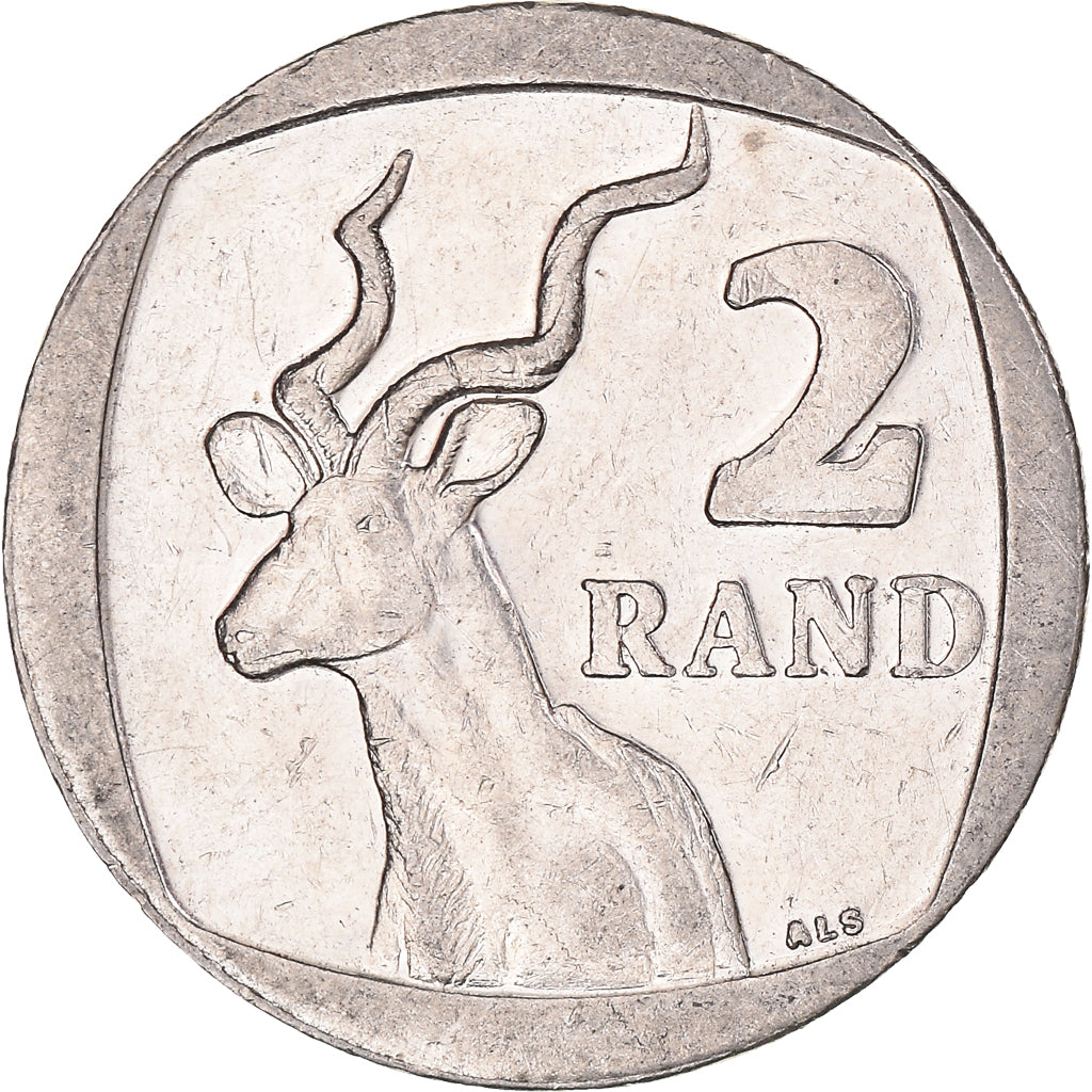 Moneda, Sudáfrica, 2 Rand, 2010