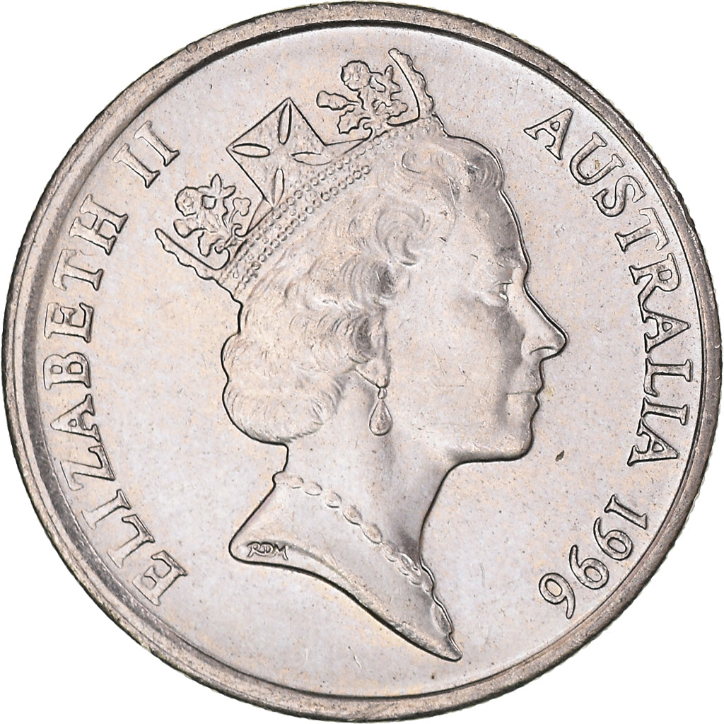 Monnaie, Australie, 5 Cents, 1996