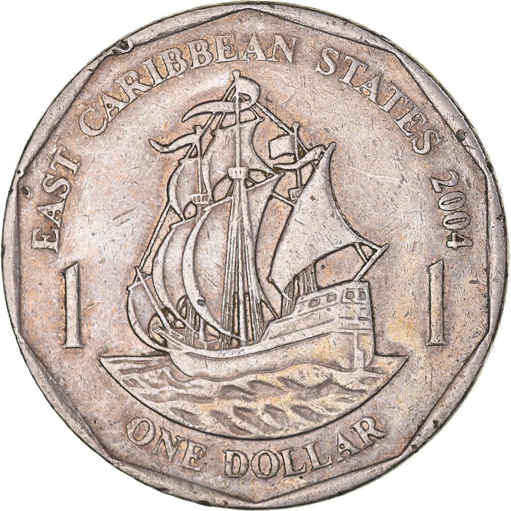 Münze, Osten Karibik Staaten, Dollar, 2004