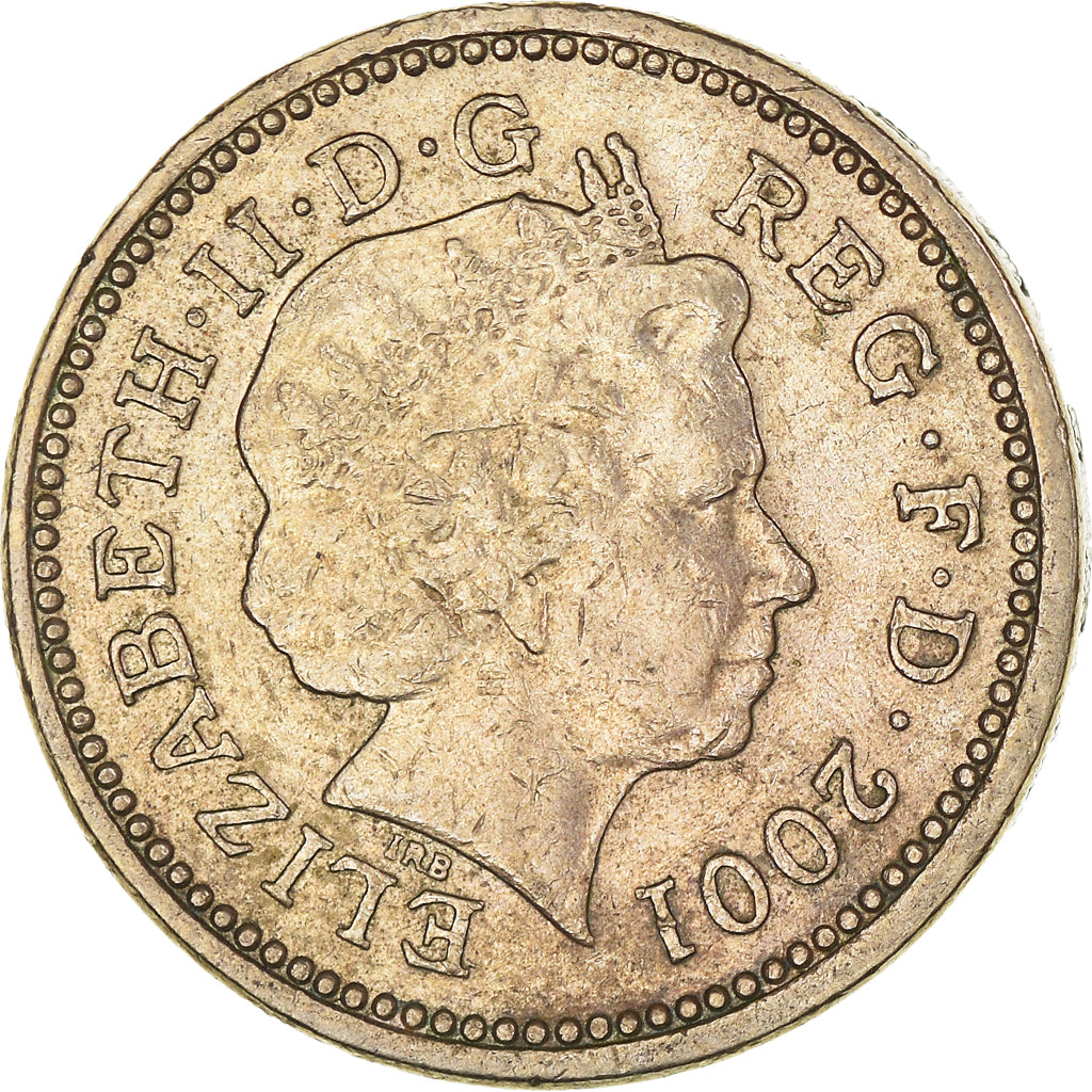 Monnaie, Grande-Bretagne, Pound, 2001