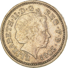 Monnaie, Grande-Bretagne, Pound, 2001