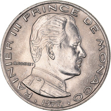 Monnaie, Monaco, Franc, 1977