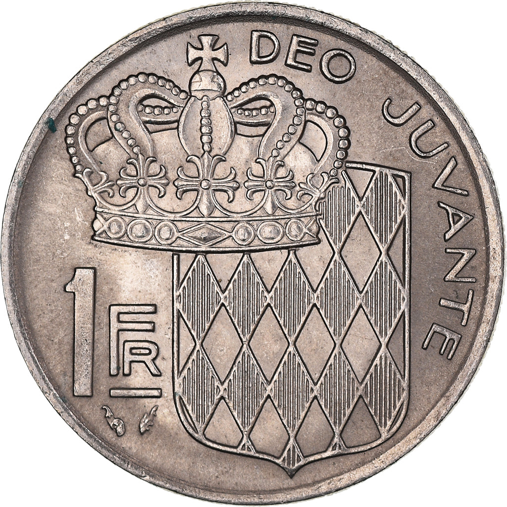 Monnaie, Monaco, Franc, 1977