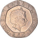 Coin, Great Britain, 20 Pence, 2002
