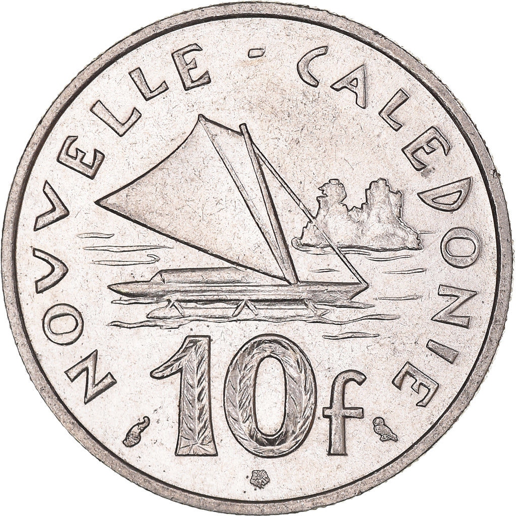 Coin, New Caledonia, 10 Francs, 1967