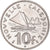 Munten, Nieuw -Caledonië, 10 Francs, 1967