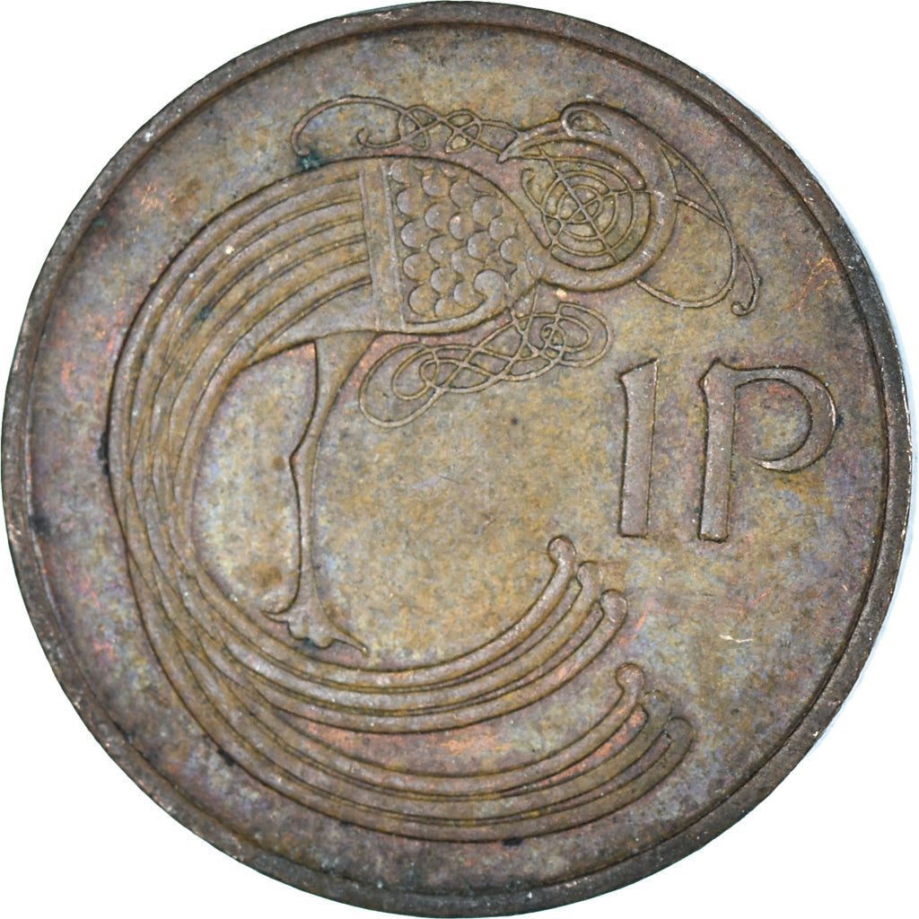 Moeda, REPÚBLICA DA IRLANDA, Penny, 1975