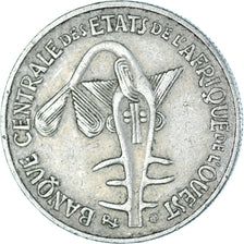 Coin, West African States, 50 Francs, 1989